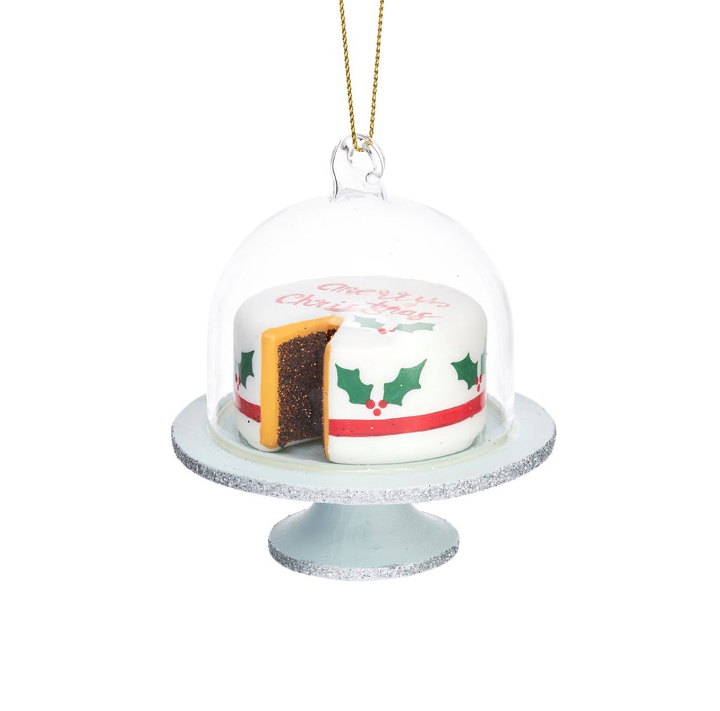 Sass & Belle Christmas Cake Shaped Bauble