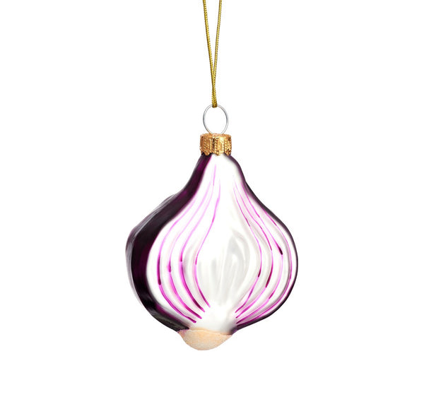 Sass & Belle Red Onion Shaped Bauble