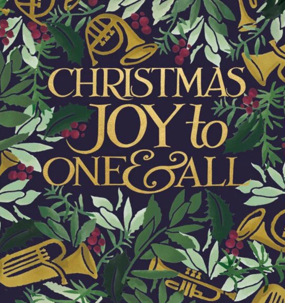 Emma Bridgewater Christmas Joy To One & All Pack Of 5 Charity Cards