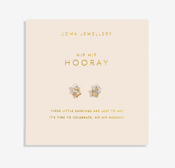 Joma Jewellery Forever Yours 'Hip Hip Hooray' Earrings