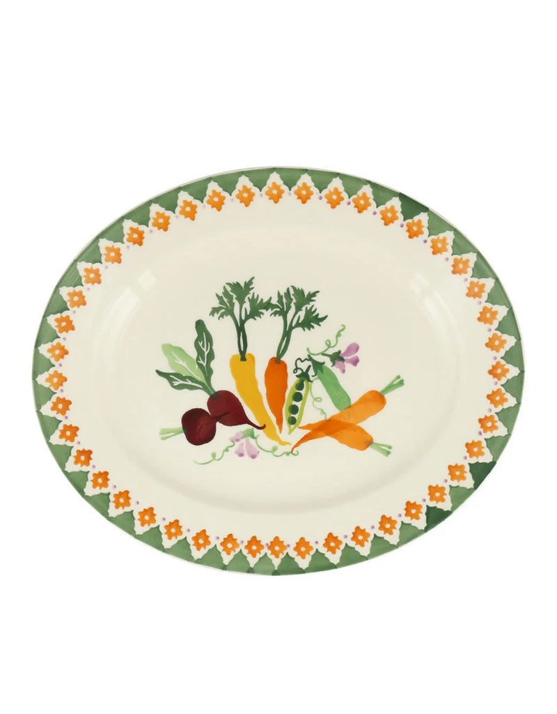 Emma Bridgewater Carrots & Beets Medium Oval Platter