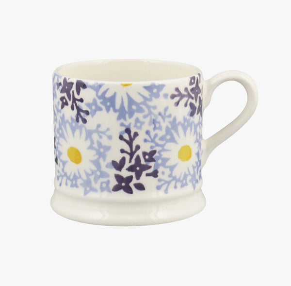 Emma Bridgewater Blue Daisy Fields Small Mug