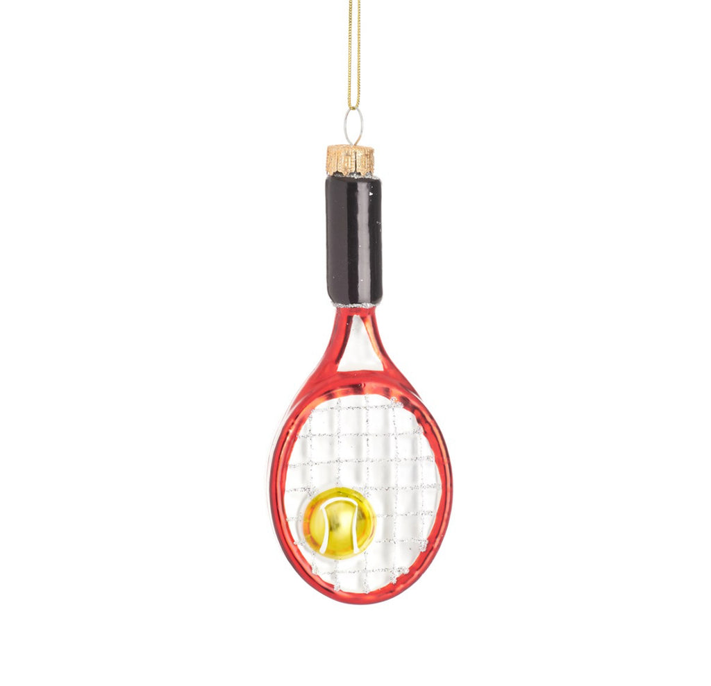 Sass & Belle Tennis Racket Shaped Bauble