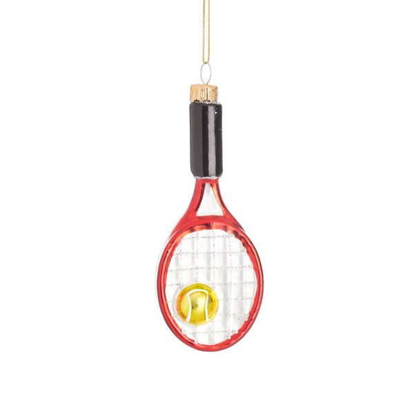 Sass & Belle Tennis Racket Shaped Bauble