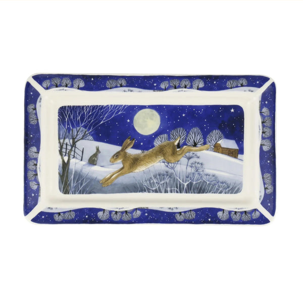 Emma Bridgewater Midnight Hare Oblong Plate