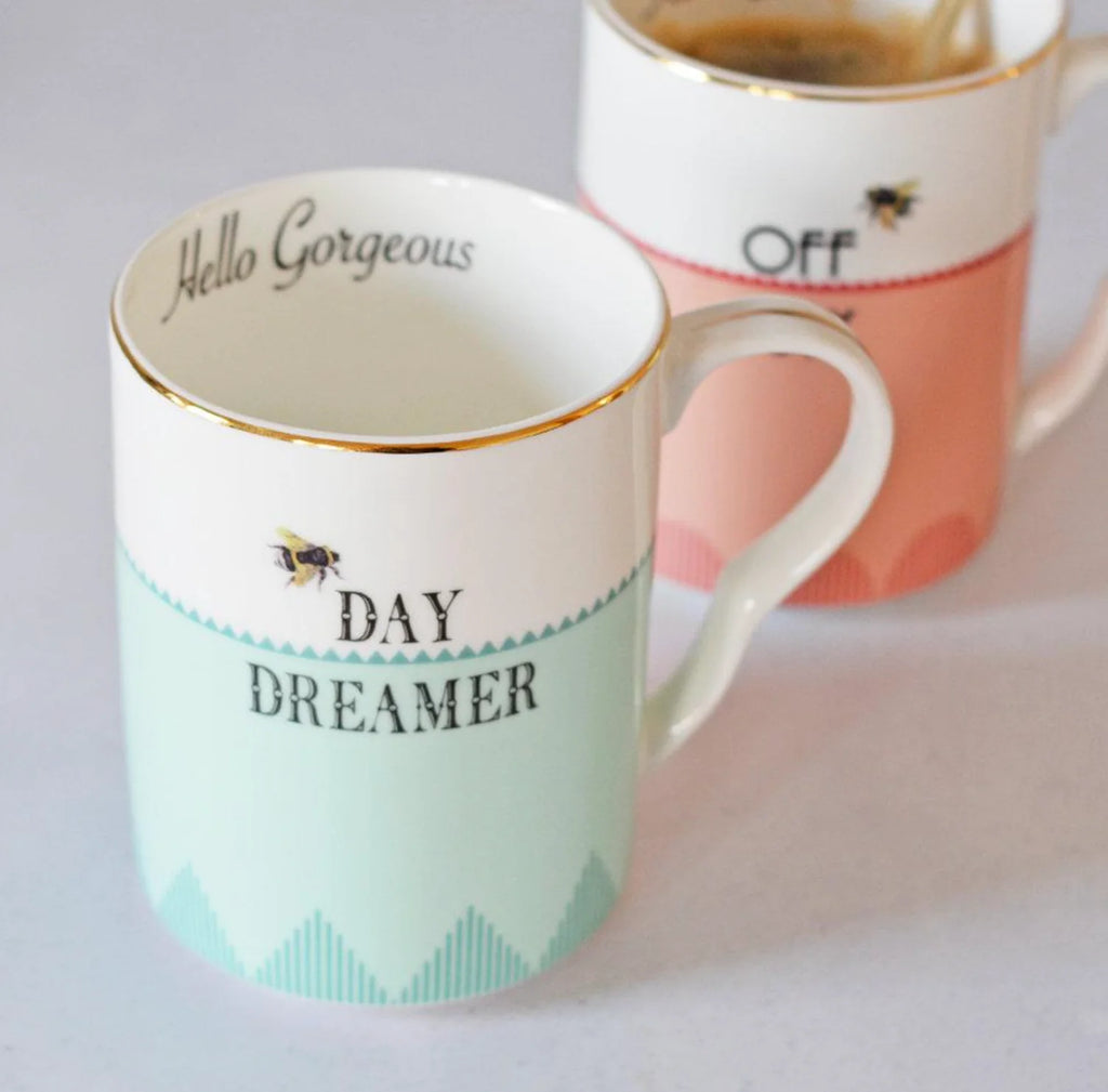 Yvonne Ellen Off Duty & Day Dreamer Mugs - Set Of Two (Boxed)