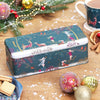 Sara Miller Woodland Tales Christmas Long Deep Rectangular Tin