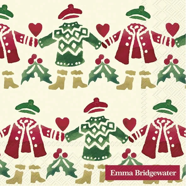 Emma Bridgewater Winter Walks Cocktail Napkins