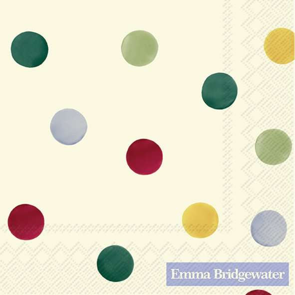 Emma Bridgewater Polka Dot Cocktail Napkins