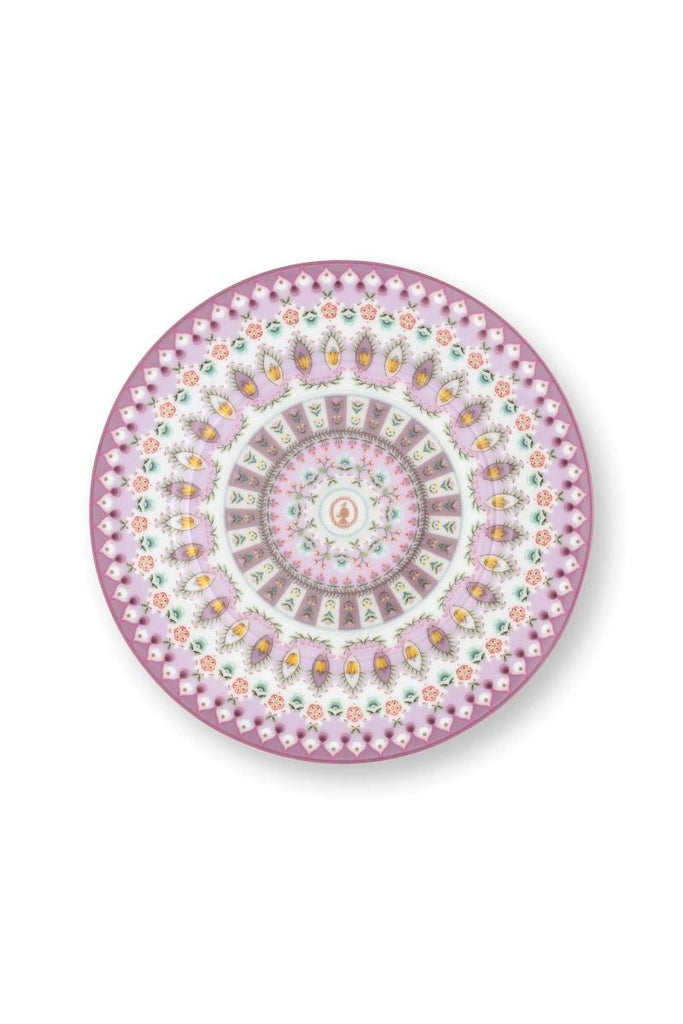 Pip Studio Lily & Lotus Pastry Plate Lilac, 17cm