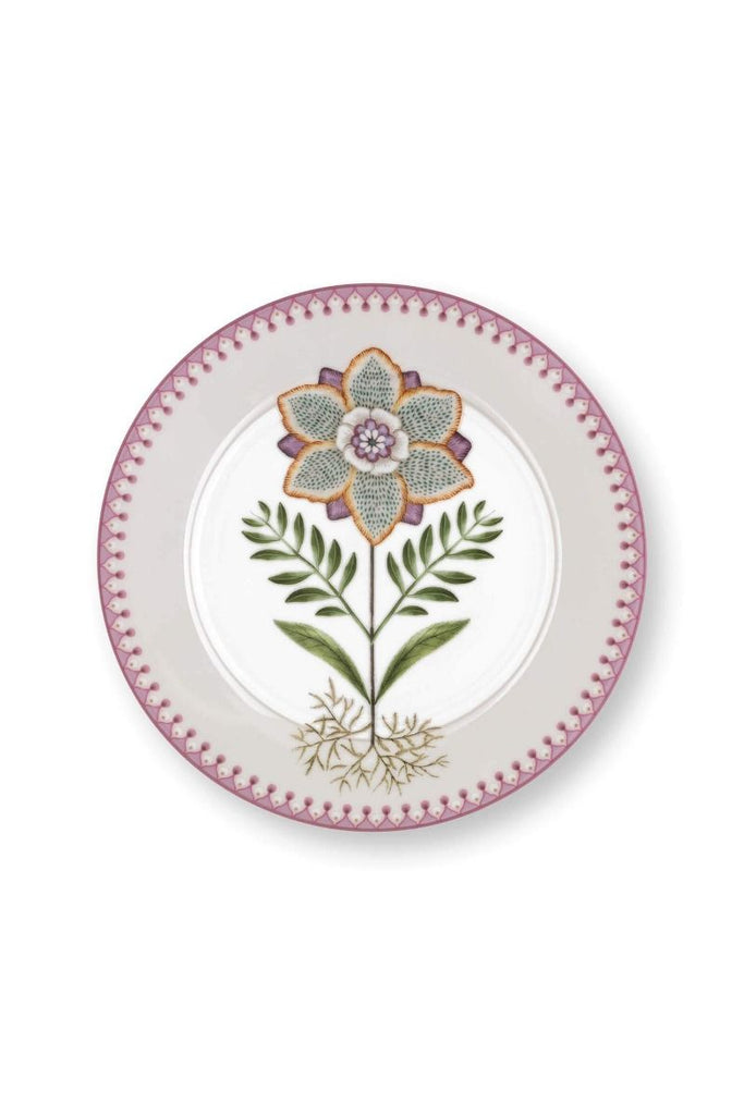 Pip Studio Lily & Lotus Plate, 21cm