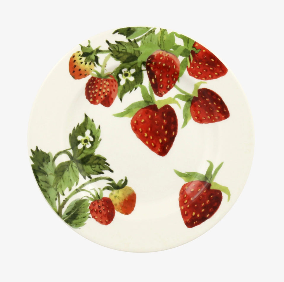 Emma Bridgewater Vegetable Garden Strawberries 6 1/2 Inch Plate