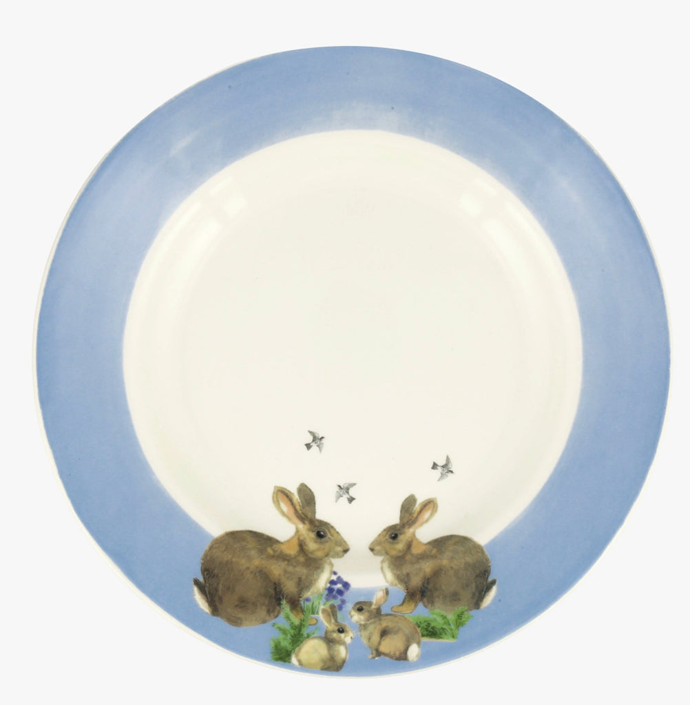 Emma Bridgewater Rabbits & Kits 8 1/2 Inch Plate