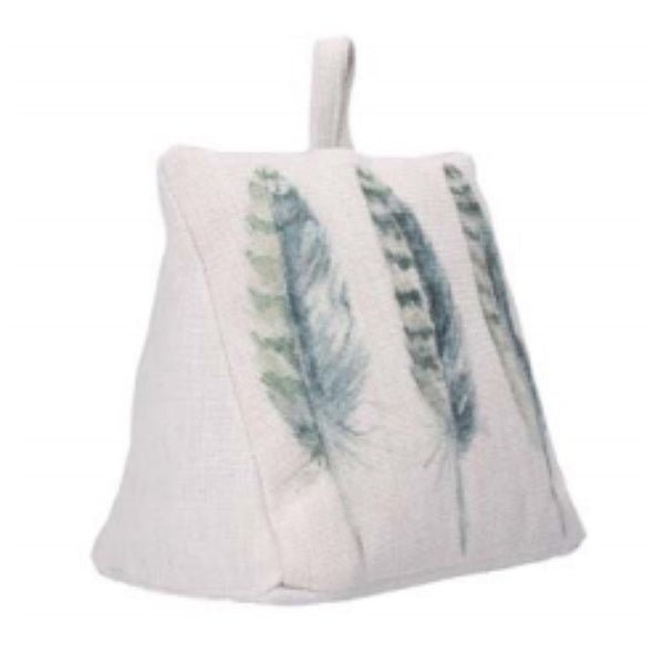 Gisela Graham Feather Print Doorstop