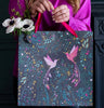 Sara Miller Hummingbird Paradise Large Gift Bag