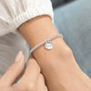 Joma Jewellery Spinning Boxed A Little Family Forever Always Treasured Bracelet