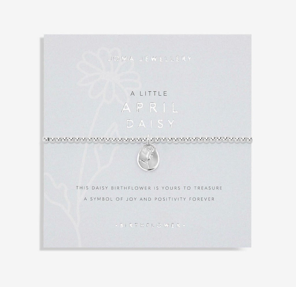 Joma Jewellery Birthflower A Little April Bracelet