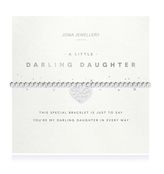 Joma Jewellery A Little Darling Daughter Faceted Bracelet