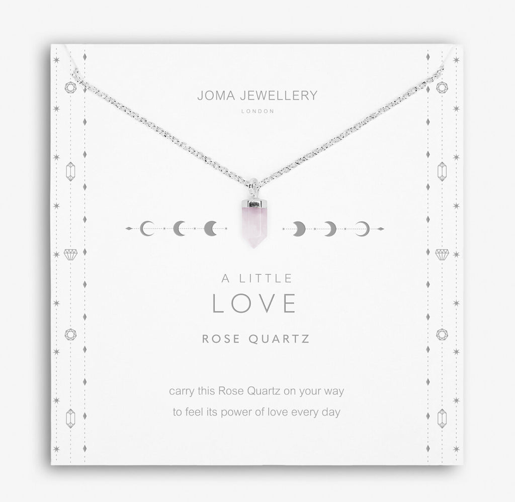 Joma Jewellery Affirmation Crystal A Little Love Necklace