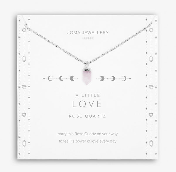 Joma Jewellery Affirmation Crystal A Little Love Necklace