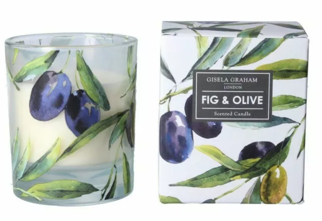 Gisela Graham Fig & Olive Scented Candle