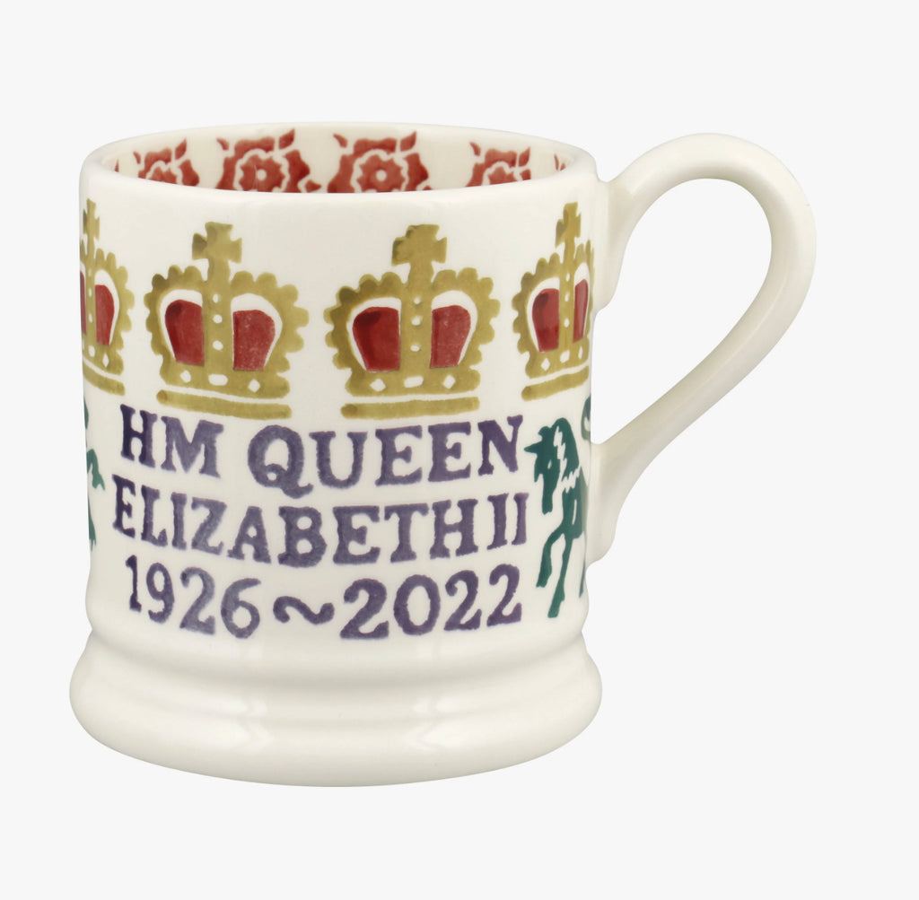 Emma Bridgewater Queen Elizabeth II 1/2 Pint Mug