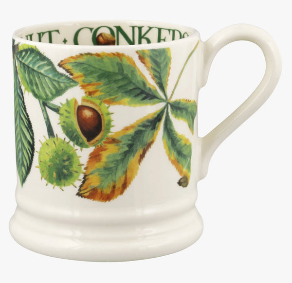 Emma Bridgewater Horse Chestnut & Conker 1/2 Pint Mug