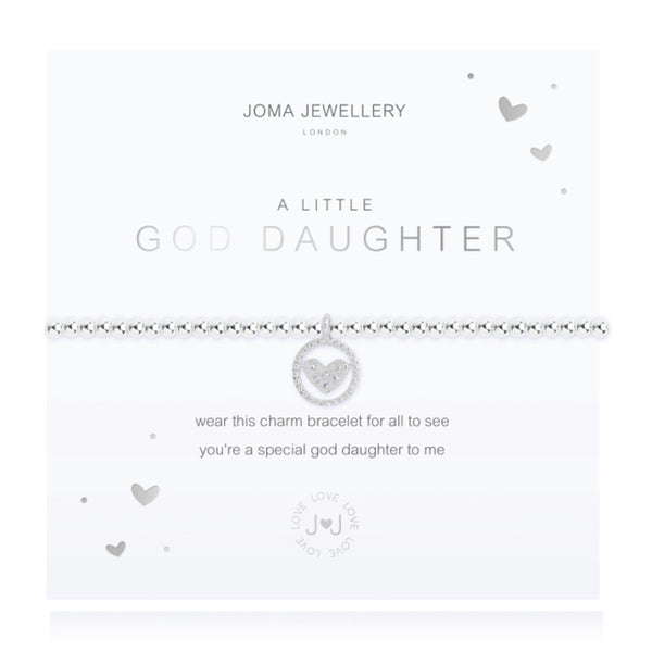 Joma Jewellery A Little God Daughter Bracelet